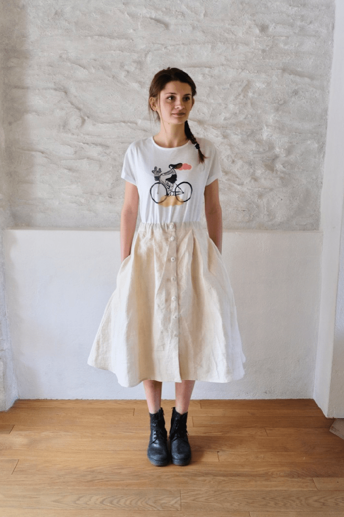 Pimpinella gonna canapa - immagine 4