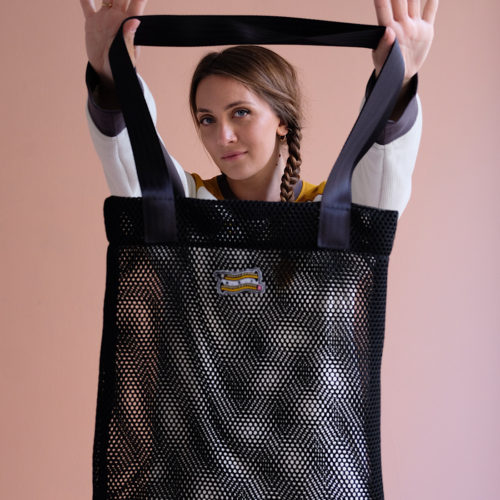 Lampone Borsa shopper - featuring Hey Graphic