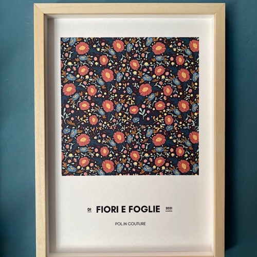 FIORI E FOGLIE - Stampa A4