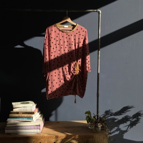 Piperita casacca in viscosa