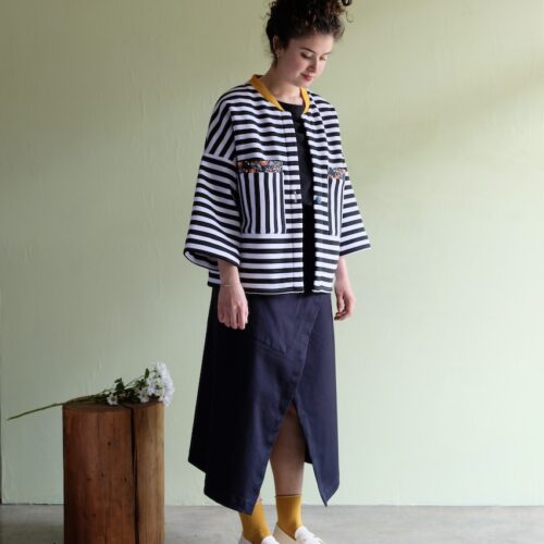 Piperita giacchetta a righe