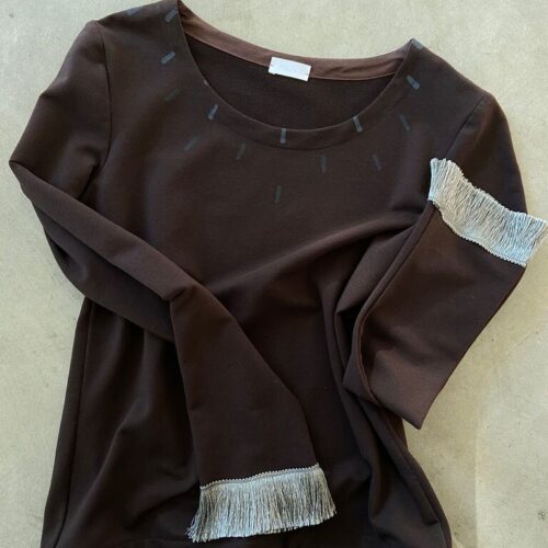 Betulla felpina con frange