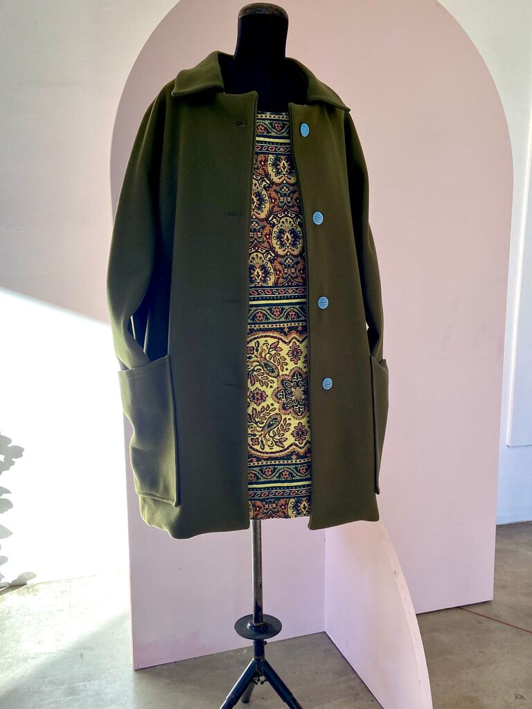 Anemone cappotto muschio