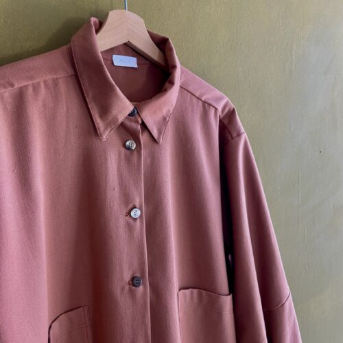 Artemisia camicia color terracotta