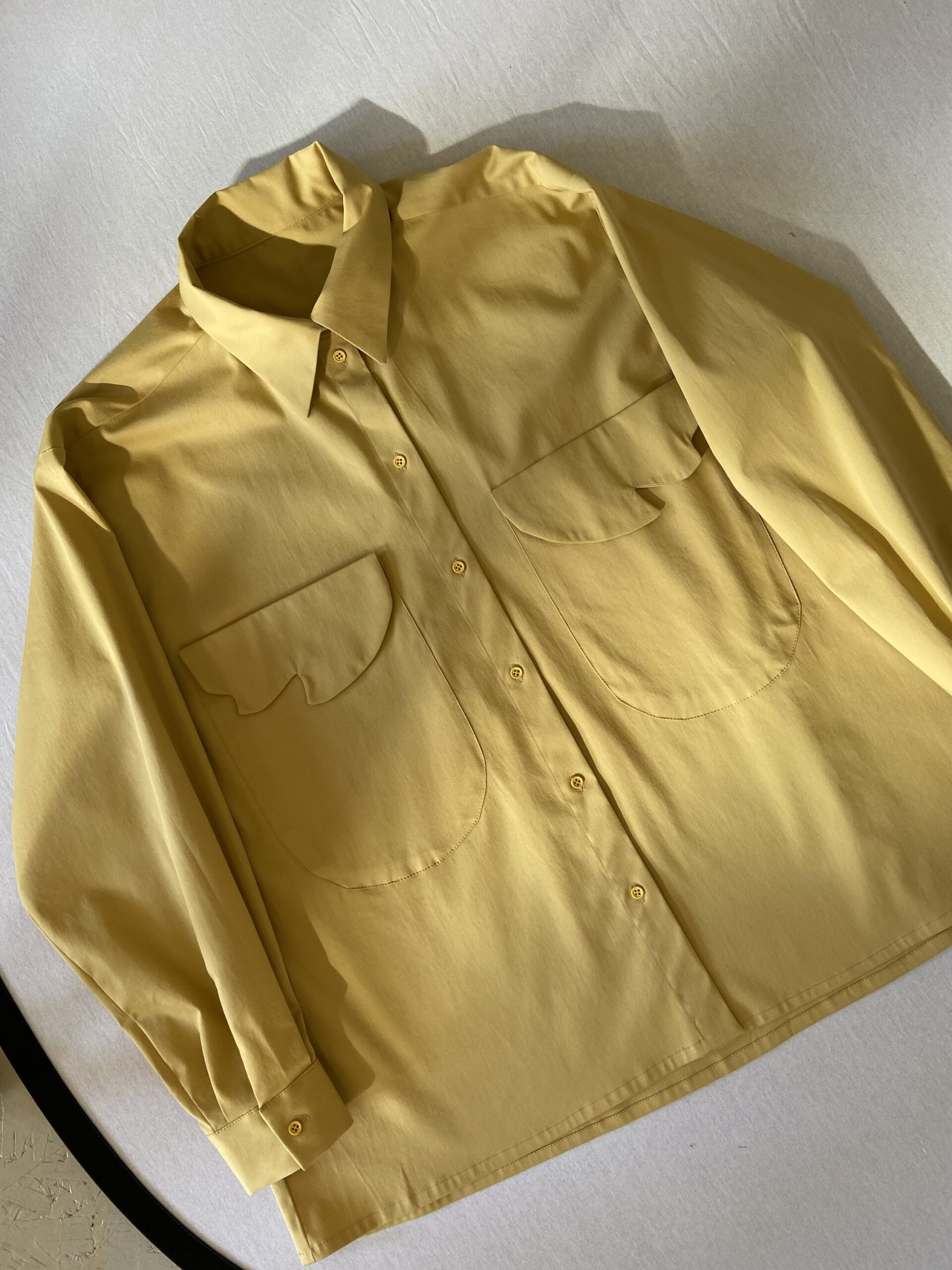 Artemisia camicia color giallo Napoli - immagine 4