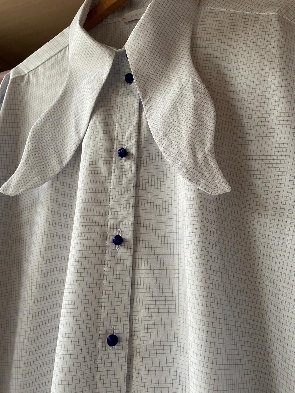 Artemisia camicia colletto a foglia - immagine 6