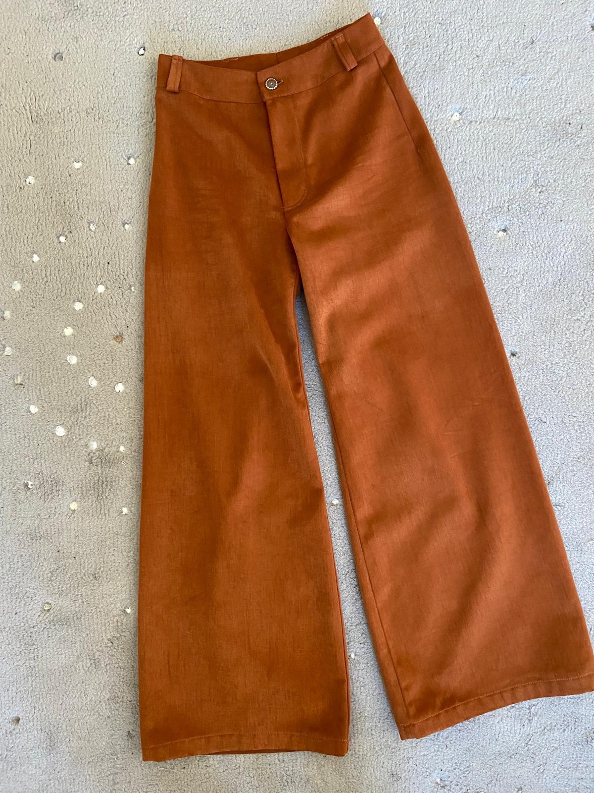PANTALONE VERBENA mattone - immagine 4