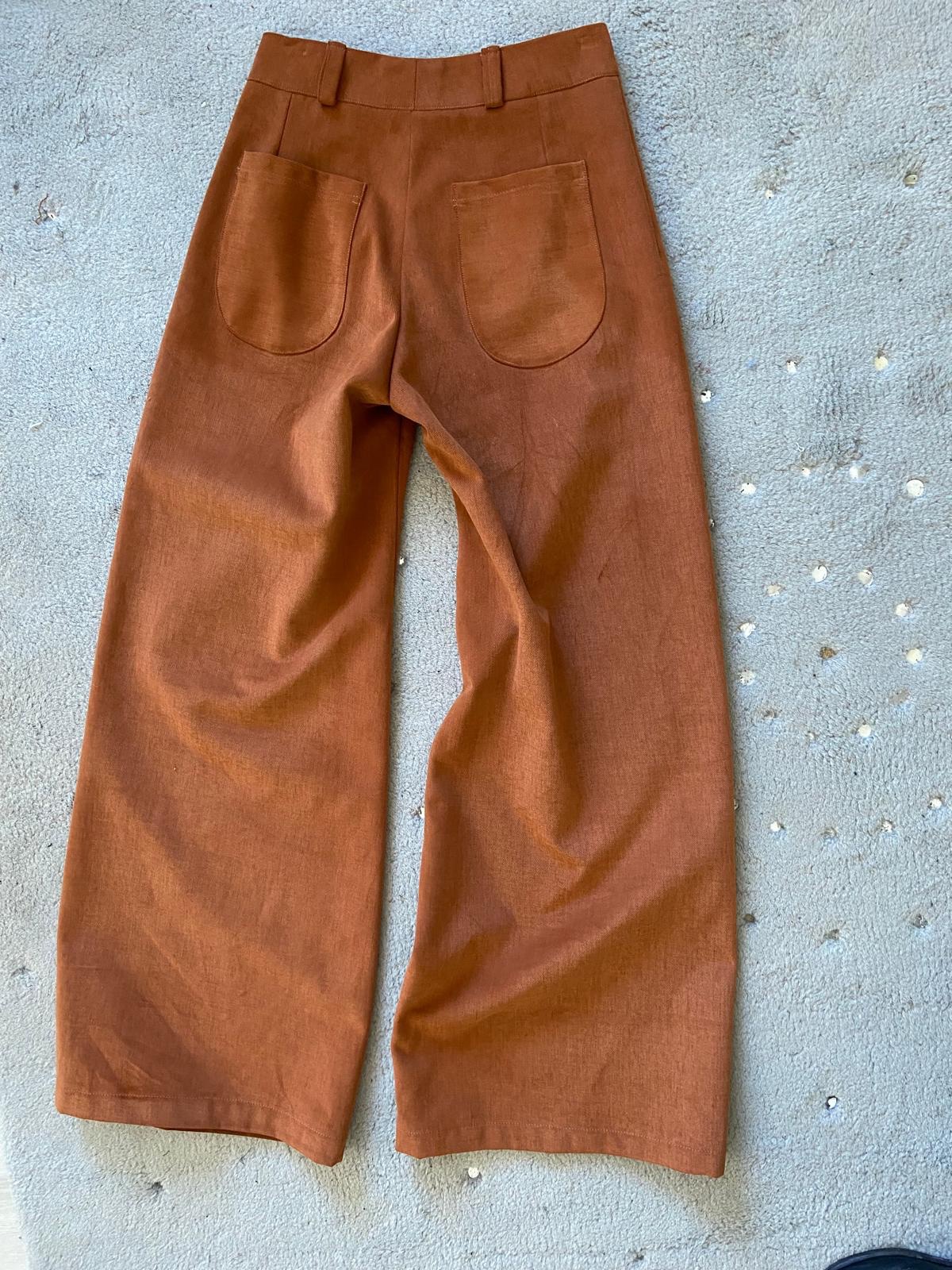 PANTALONE VERBENA mattone - immagine 5