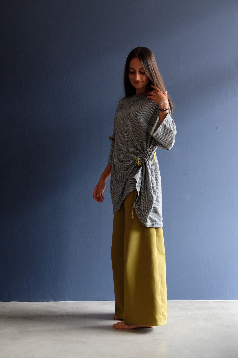 CASACCA PIPERITA CON COULISSE - immagine 2