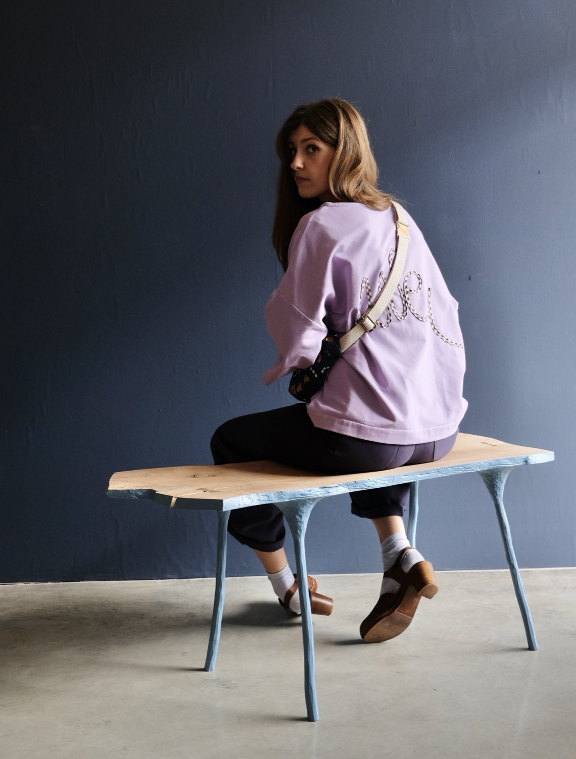 FELPA “WEI” LILLA - immagine 5