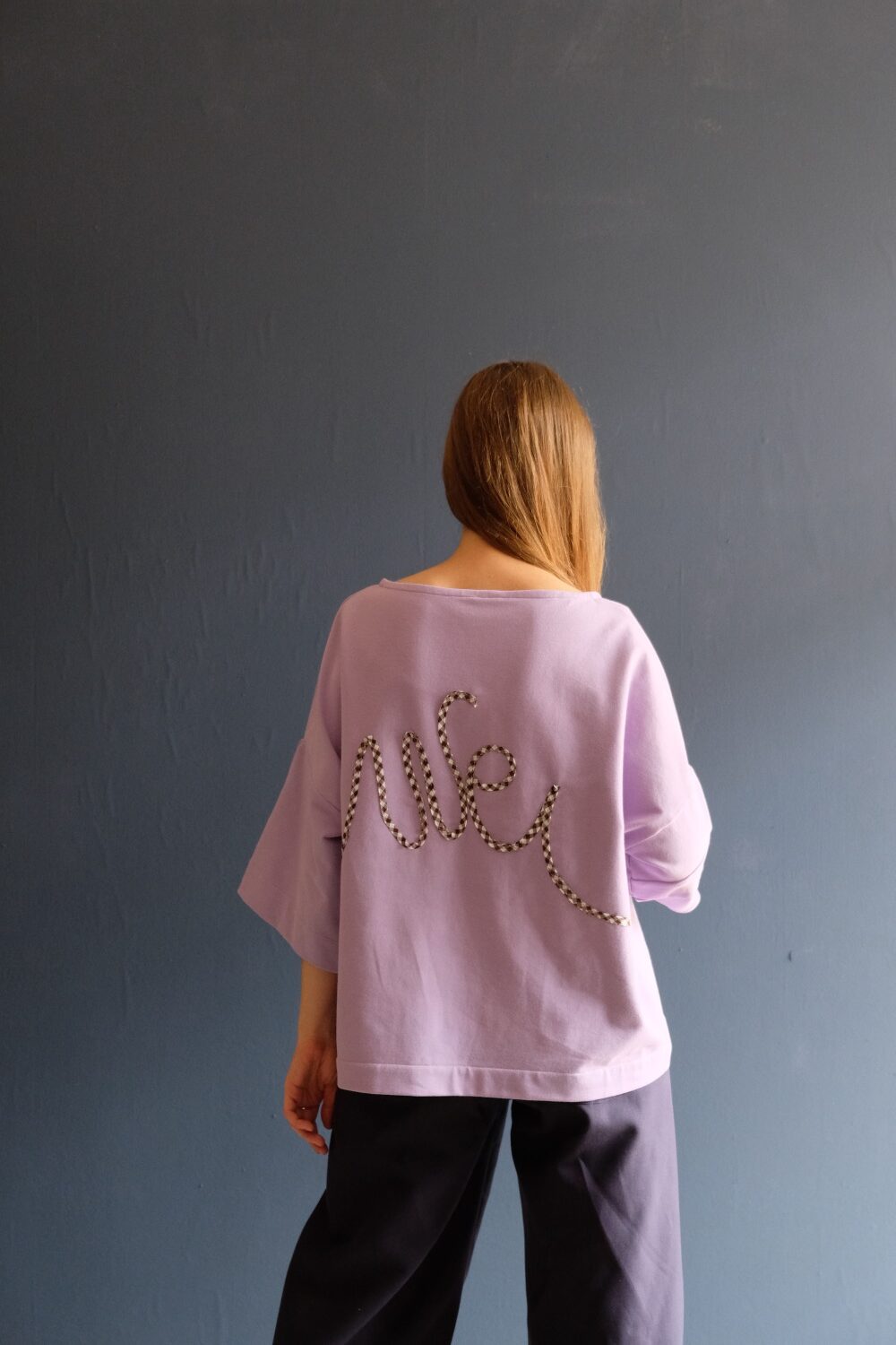 FELPA “WEI” LILLA - immagine 8