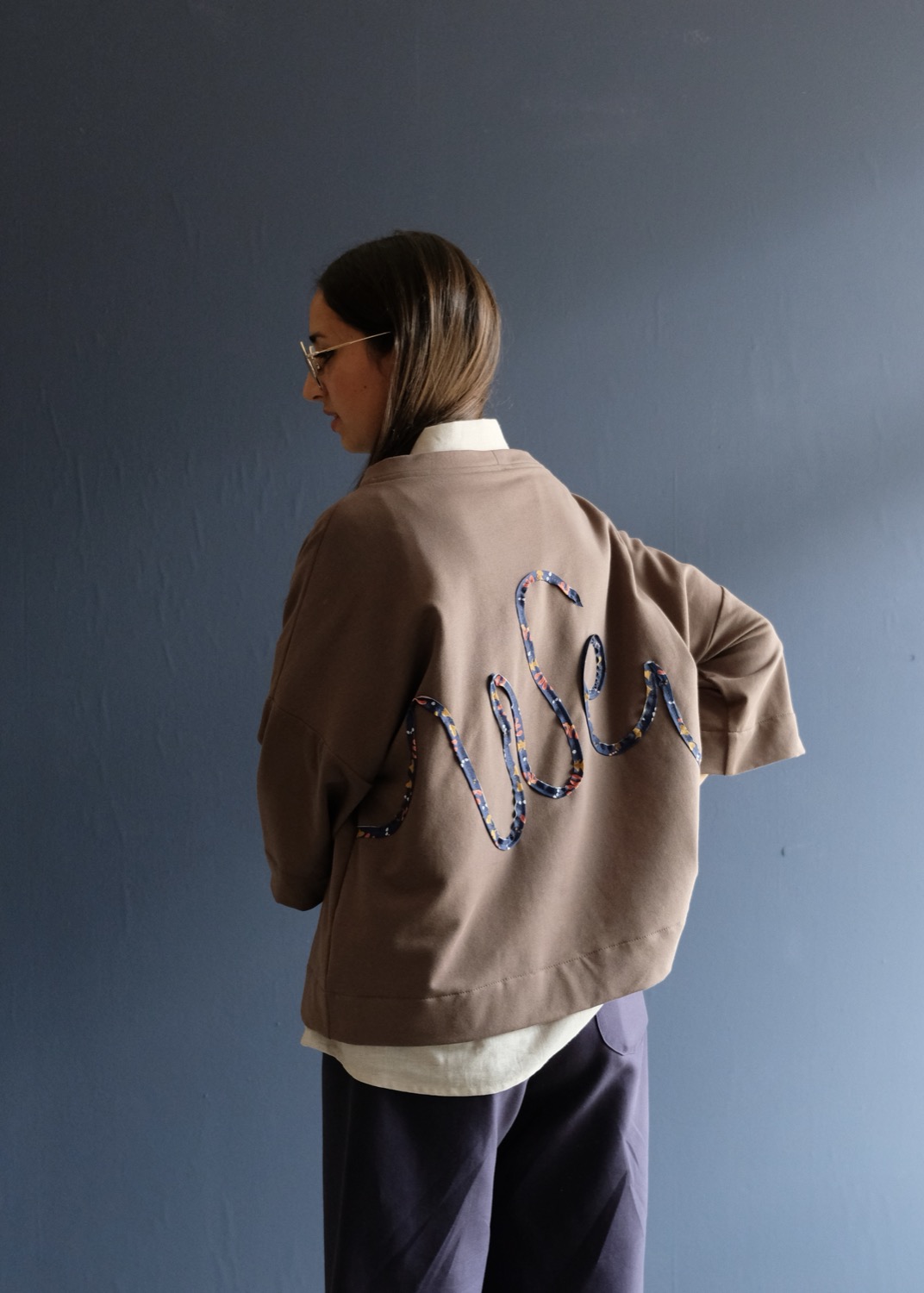 FELPA “WEI” TORTORA - immagine 5